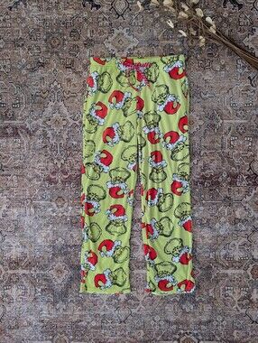 The Grinch velour pajama pants S